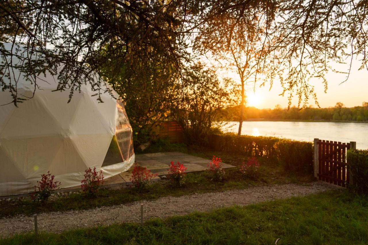 Villa Dome Avec Vue Sur Loire Proche De Chambord à Saint-Dyé-sur-Loire Extérieur photo